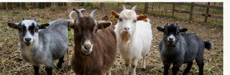 Chèvres de la ferme